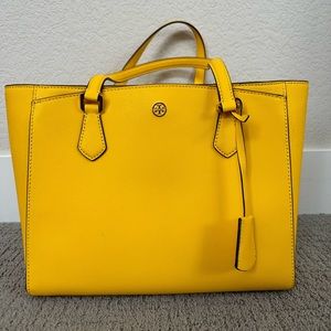 Tory Burch Robinson Leather Tote